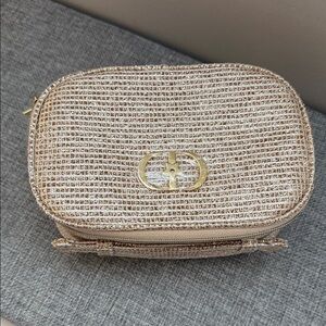 Dior Gold and Cream Cosmetic Case
